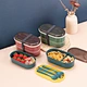 clear plastic lunch box